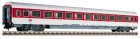 5104 Fleischmann IC/EC long distance compartment Passenger car 2nd class in traffic red livery type Bvmz1853